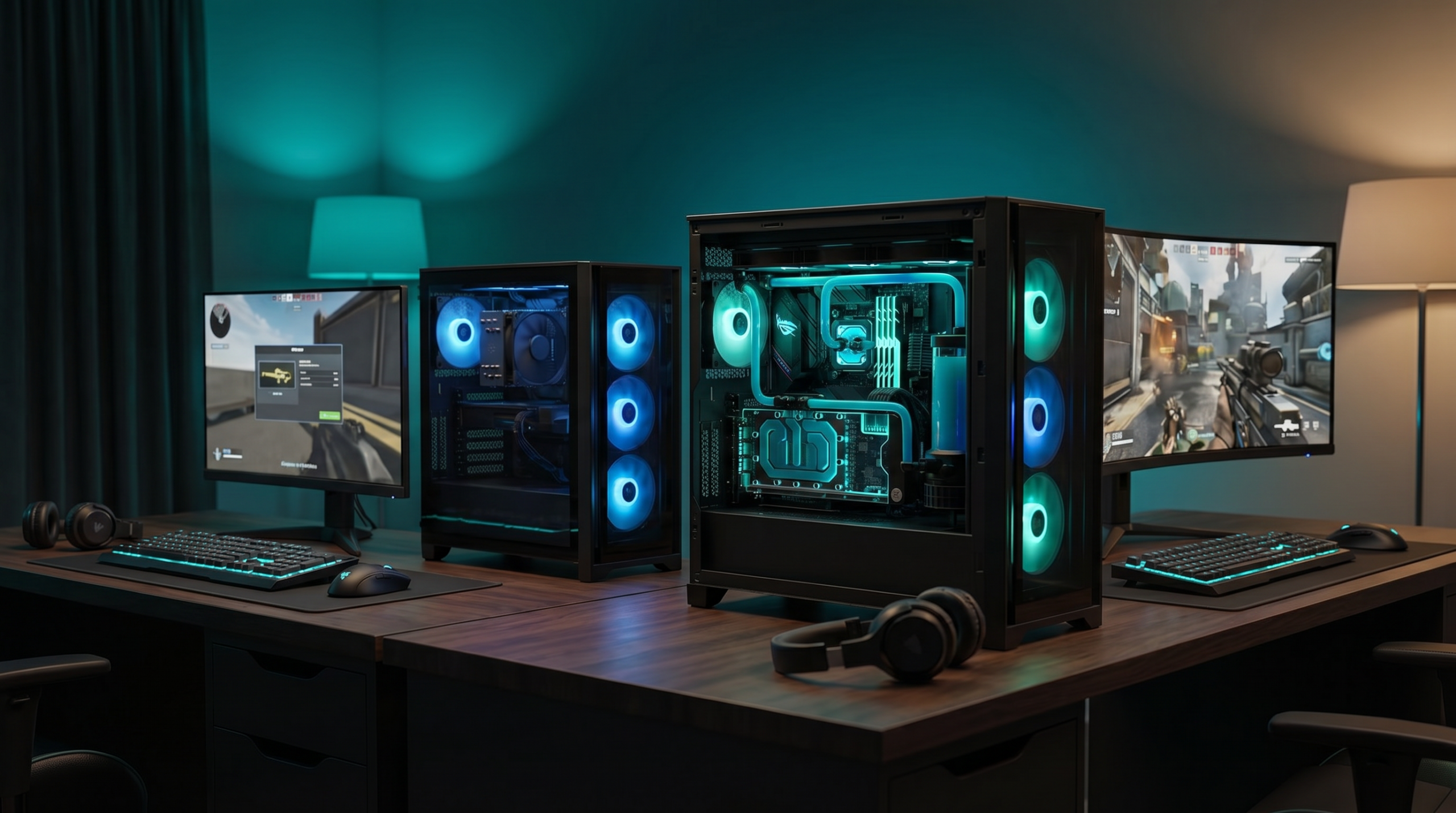 Gaming PC build comparison thumbnail