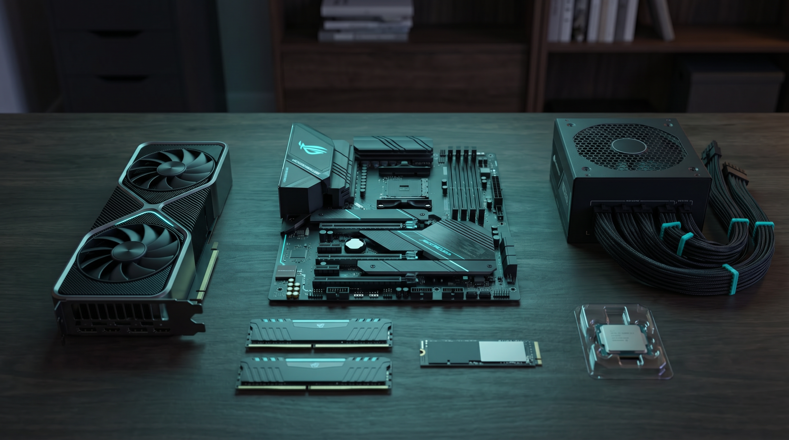 PC components selection thumbnail